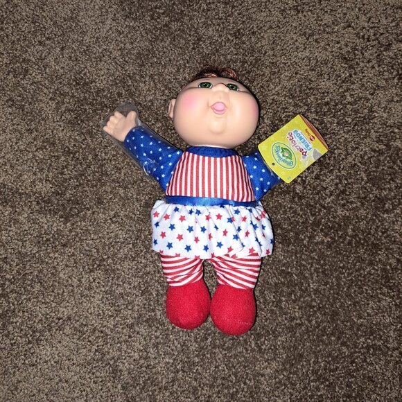 NWT Cabbage Patch Kids 2015 USA Patriotic Friends Collectable Helpers Doll #174 - Picture 12 of 13